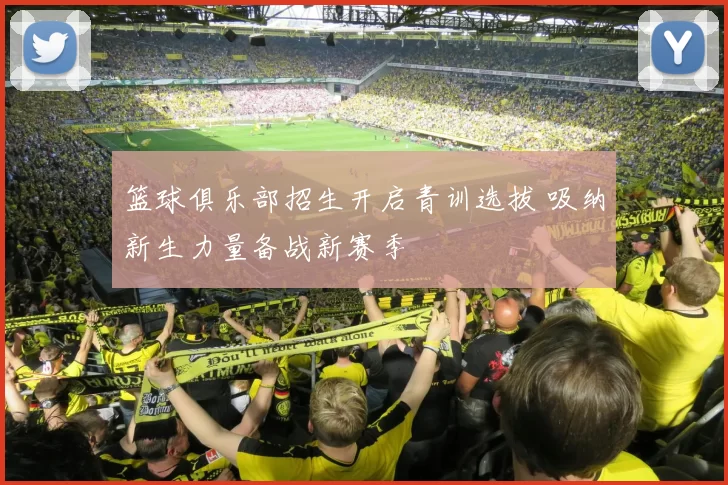 篮球俱乐部招生开启青训选拔 吸纳新生力量备战新赛季