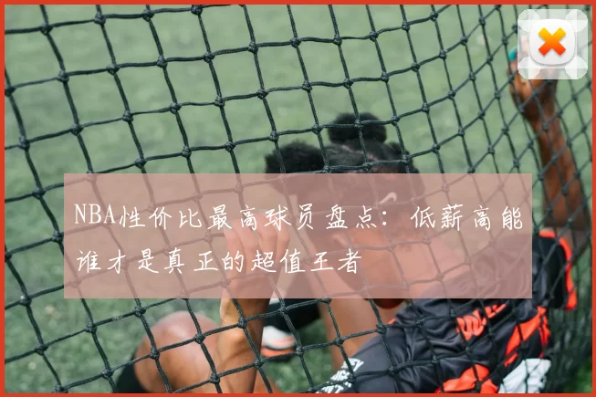 NBA性价比最高球员盘点：低薪高能谁才是真正的超值王者
